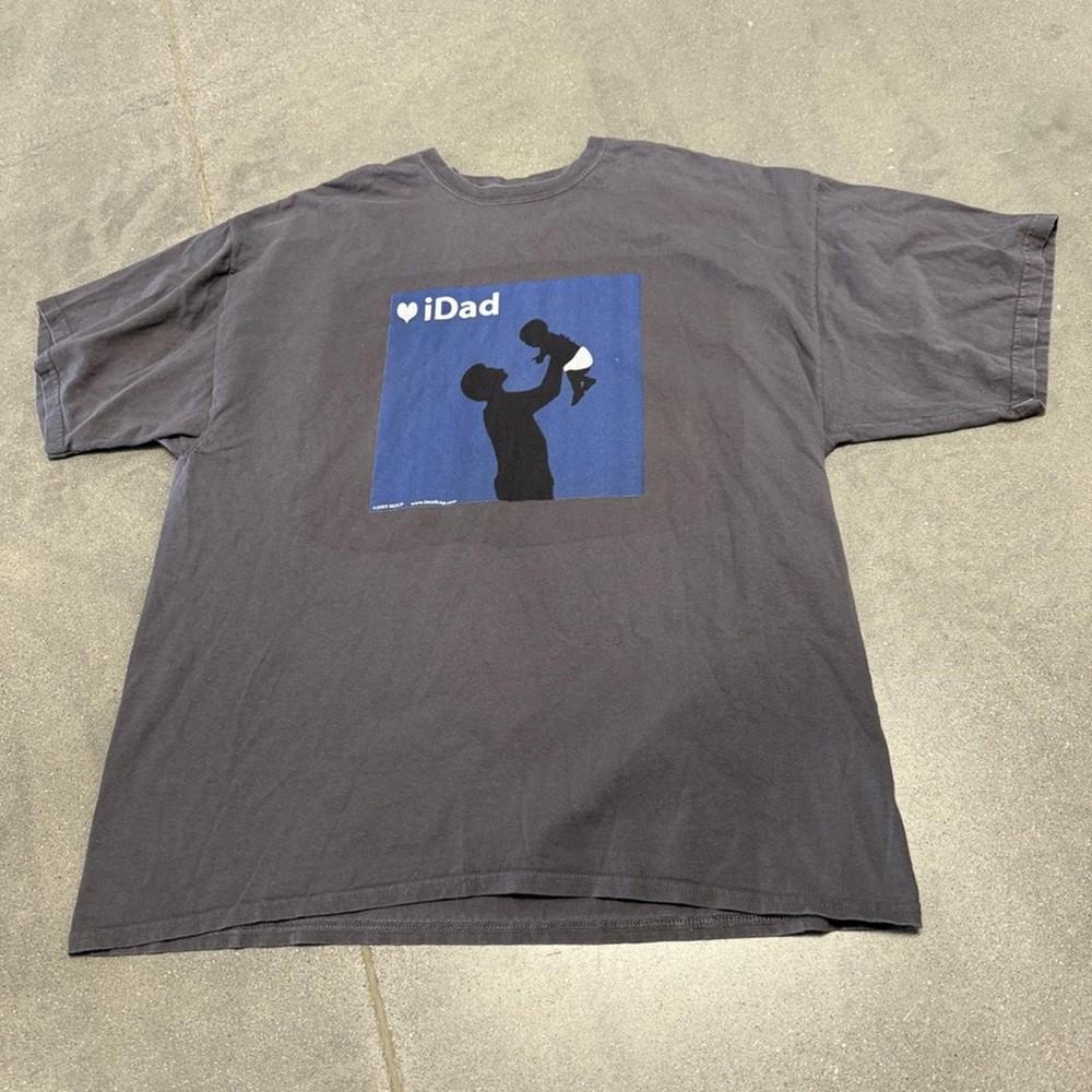 Vintage Dad  2005 Y2K Style Graphic Tee Retro Aesthetic Cotton Top Unisex T-Shirt S