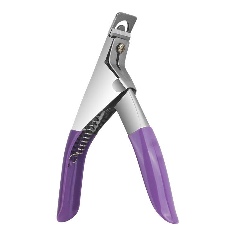 U-Shaped Gel Extension Nail Clippers for Manicure