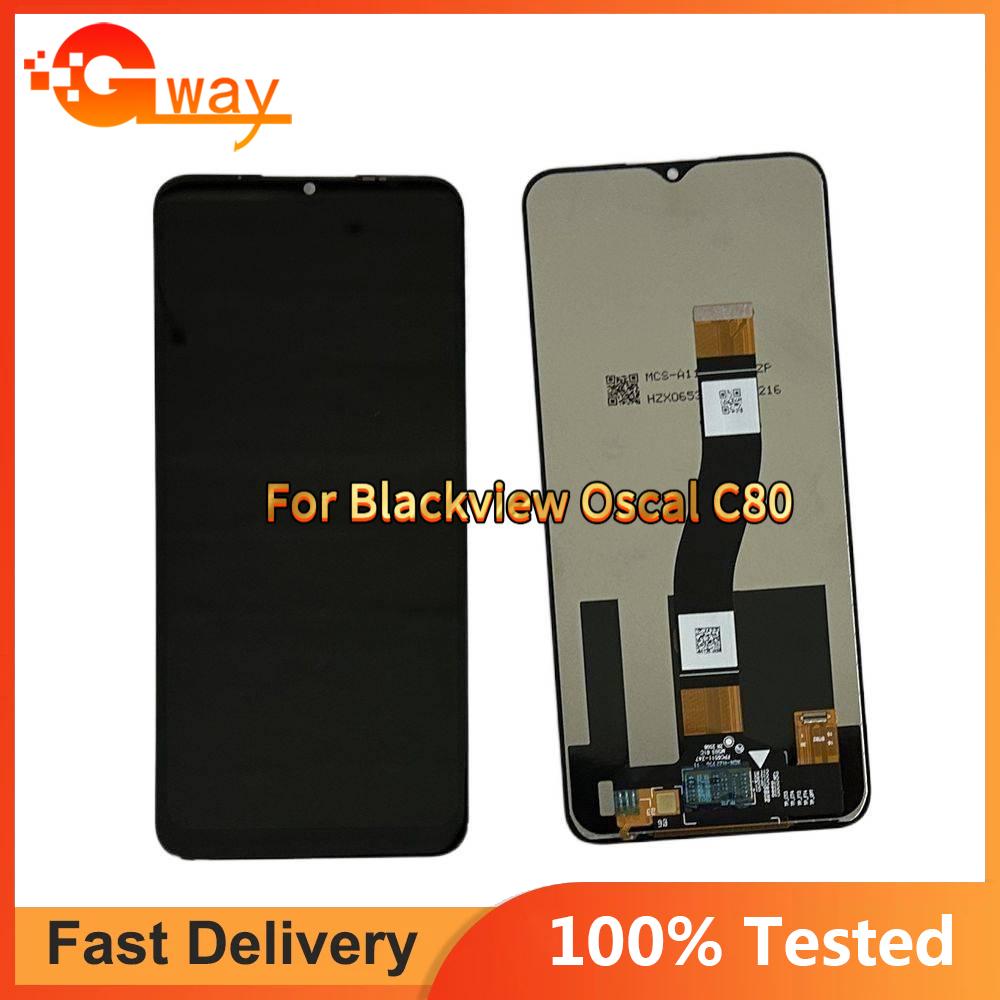 Kompletní sestava LCD obrazovky a dotykového skla Pro Blackview Oscal C80