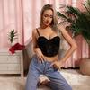 French Sweetheart Strapless Underwire Bustier Top for Women
