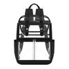 Sac à dos transparent en PVC pour le voyage et l'école avec design imperméable pour hommes et femmes