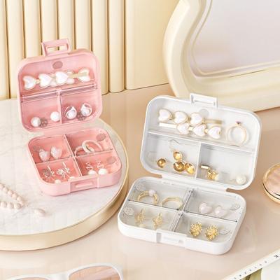 Mini Pill Case Portable Storage Box Multipurpose Jewelry Box  Ring