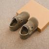Children Flat Shoes Suede for Winter Kids Moccasins Non-slip Soft Sole New Boys Girls Leather Shoes Warm Retro Trendy