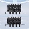 CPU Cooling Fan HUB SATA/4 Pin Adapter 8 Way PWM Hub Cooling Fan Speed Controller 4 Knob PWM Cooler Fan Hub for PC Computer Case