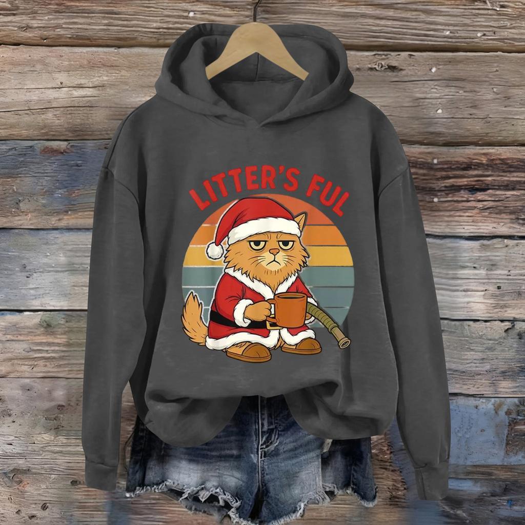 Women's Fashion Daily Versatile Casual Sweatshirts Long Sleeve Hooded Top Sweatshirts