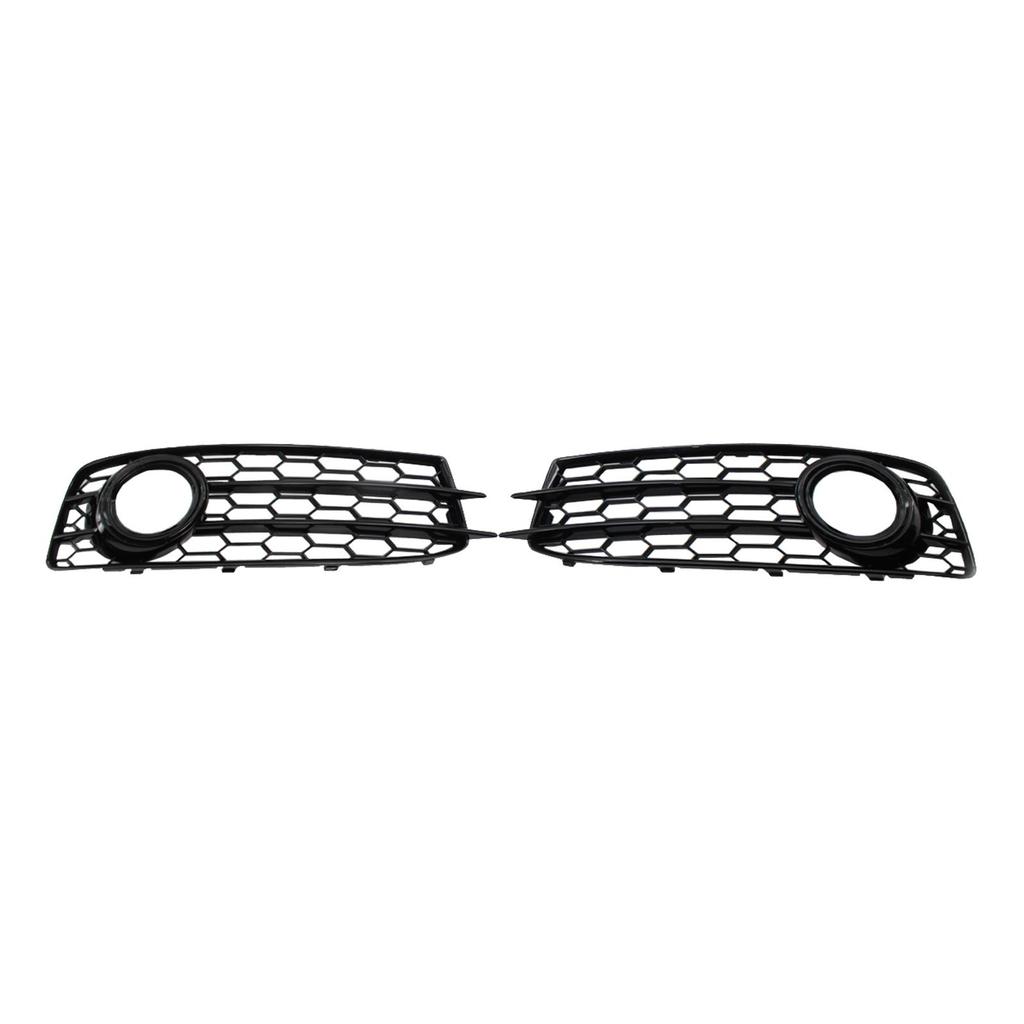 2Pieces Front Bumper Fog Light Grill Replacement Car Accessories 8P0807682Q