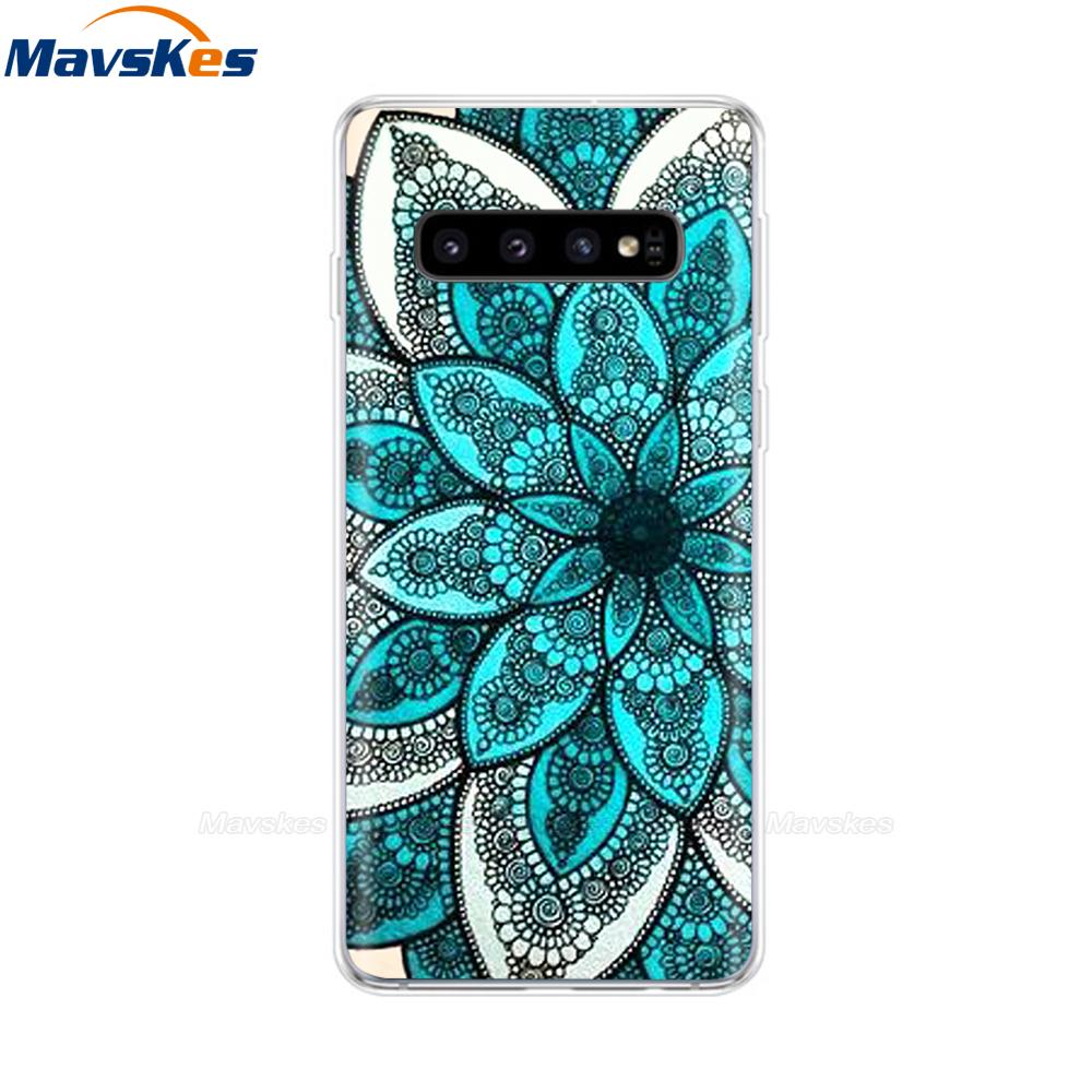La più recente custodia stampata in TPU per Samsung Galaxy S10 S10 + Coperture del telefono per Samsung S10 Plus S10e Custodie Cover posteriore Paraurti Fundas Coque