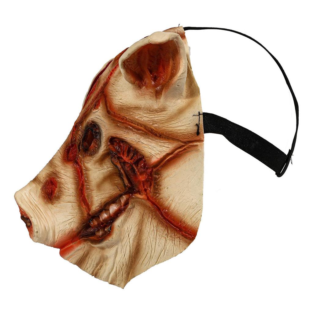 Rotten Pig Head Latex Mask