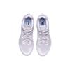 Li Ning Cushioning Breathable Low top Running Shoes Women's Light Gray Purple ARHR136-2