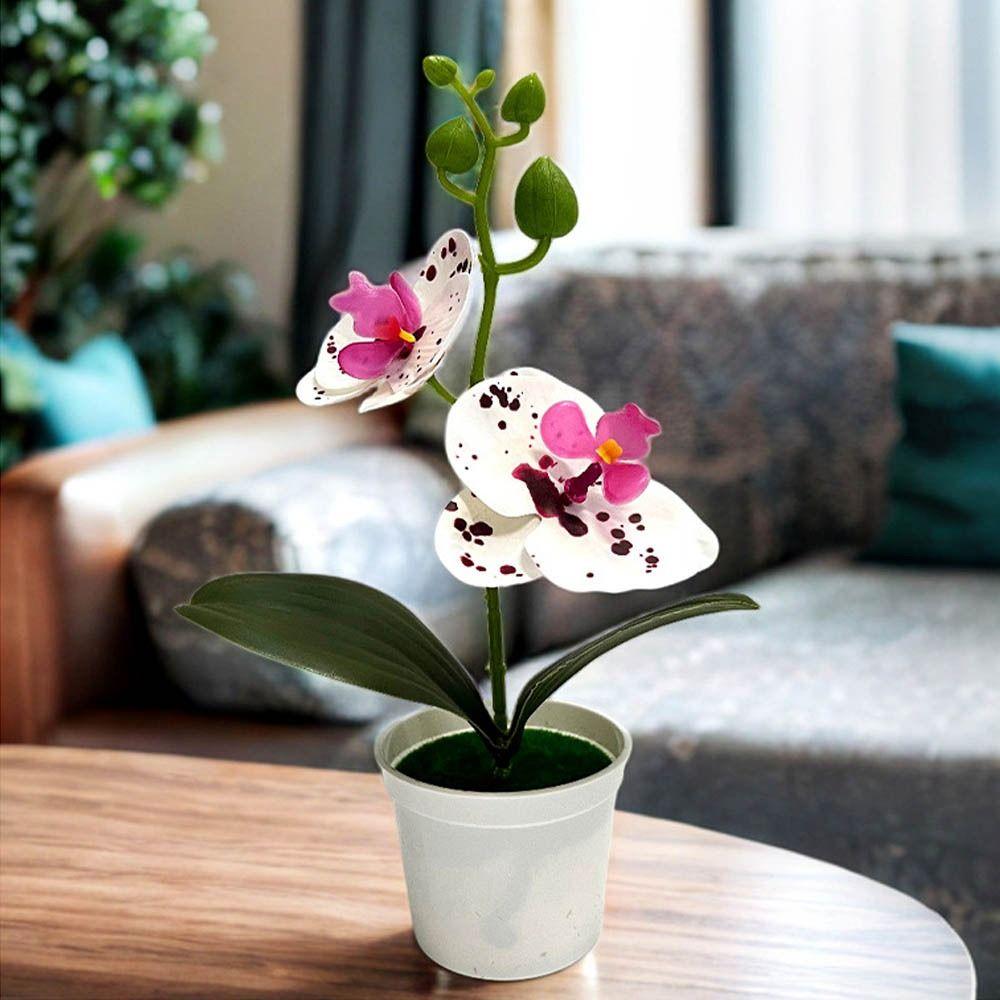 Artificial Artificial Orchid Bonsai Artificial Flower Bonsai  for Home Wedding Decor