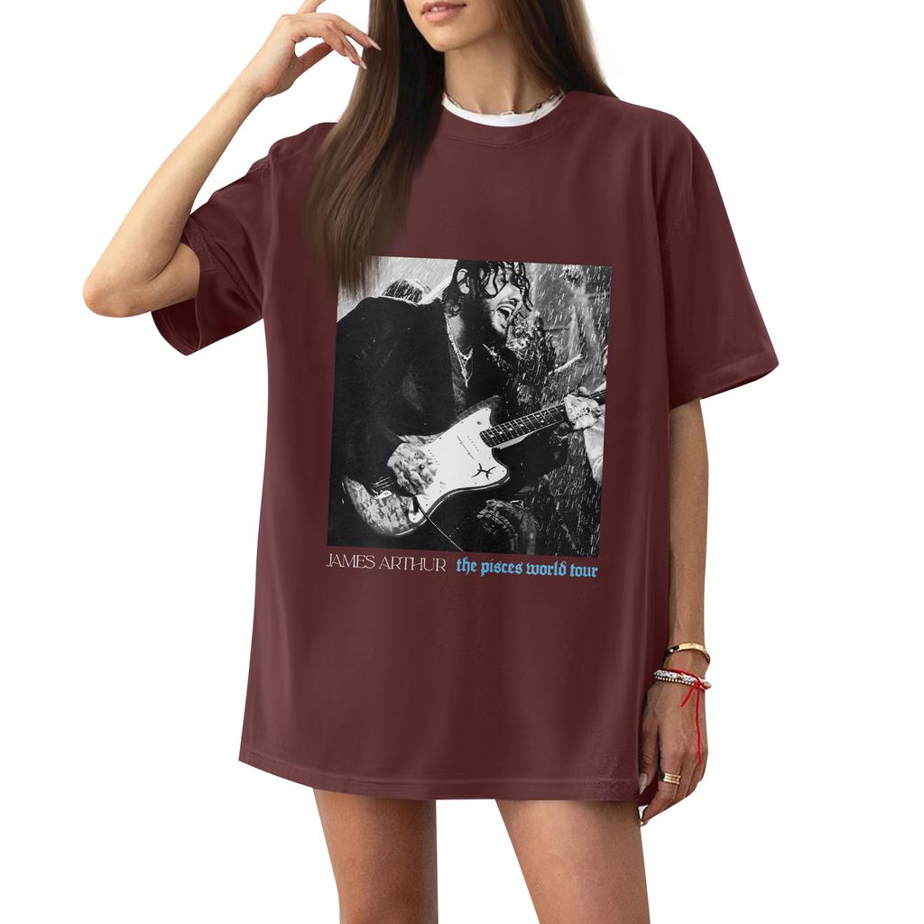 Women's Casual Letter Print Short-sleeved Top T-shirt