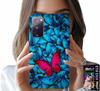 Étui Pour Samsung Galaxy S20 Fe - Papillons Bleus, Papillon, Motifs Féminins