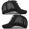 Summer Tiger Print Mesh Baseball Cap For Men Women High Quality Breathable Adjustable Outdoor Running Sports Sun Visor Hat