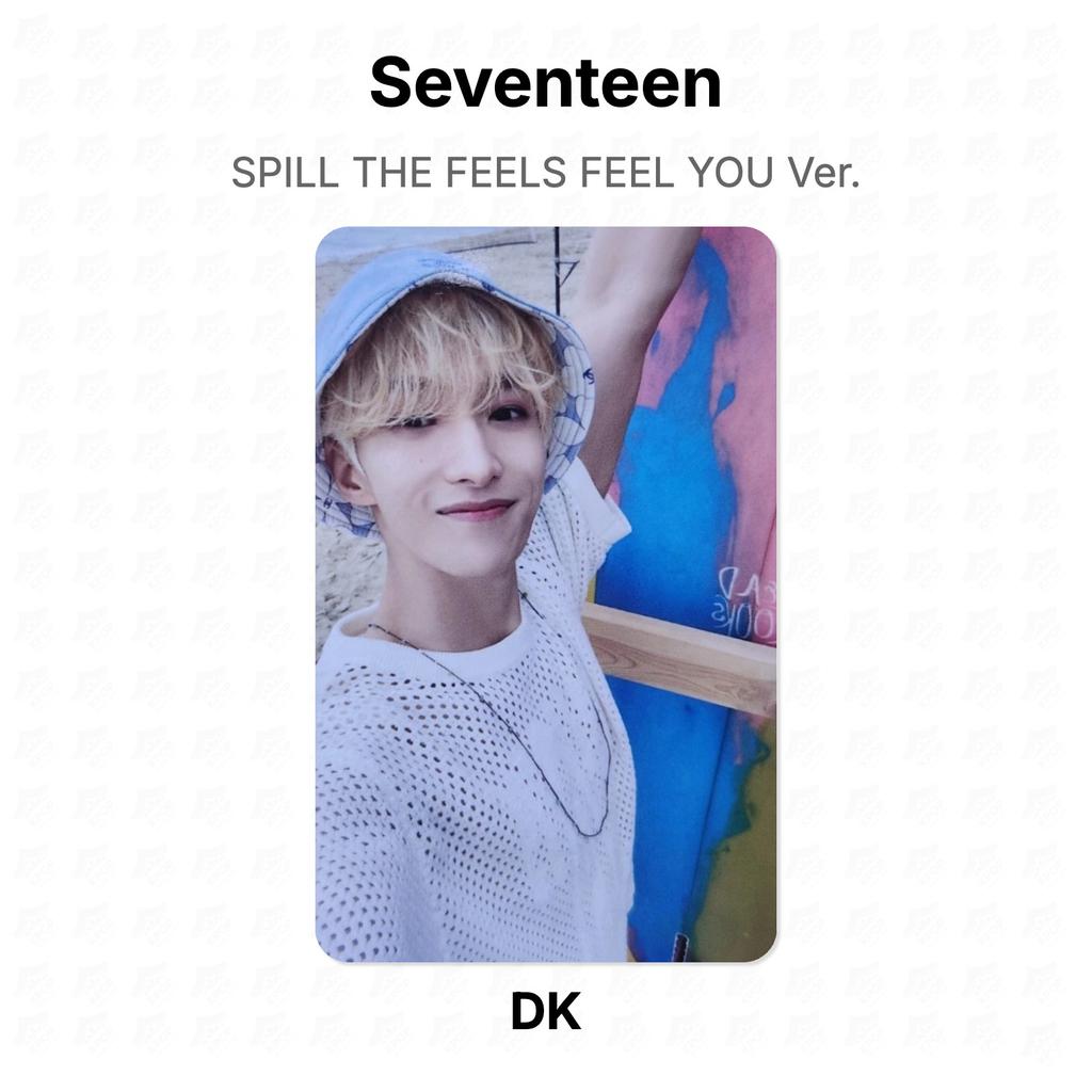 Seventeen SPILL THE FEELS FEEL YOU Ver. Official Photocard