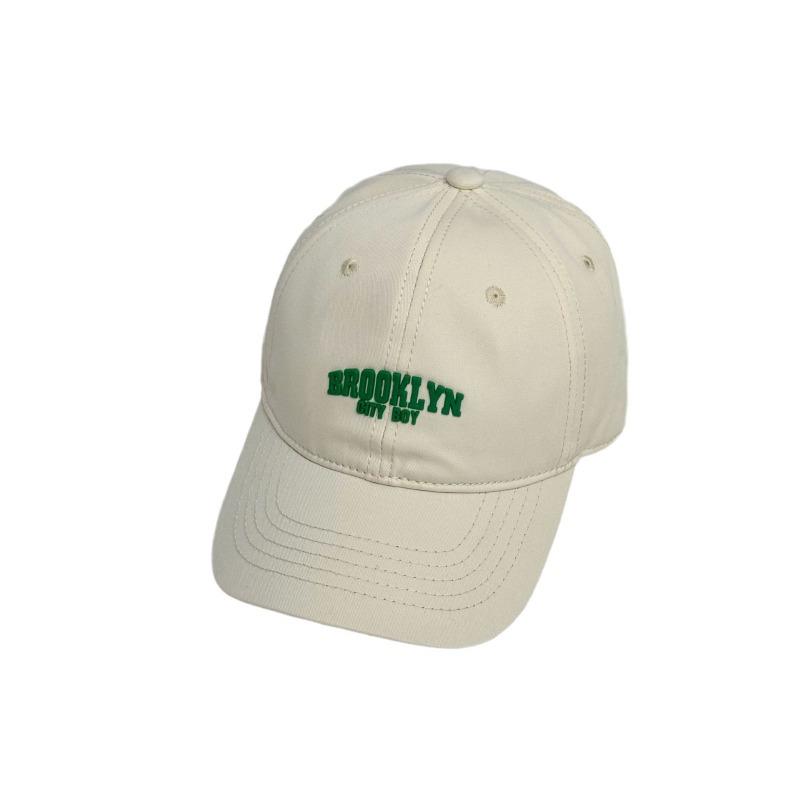 Candy color baseball cap adult spring and summer small fresh soft top embroidered versatile cap sun protection