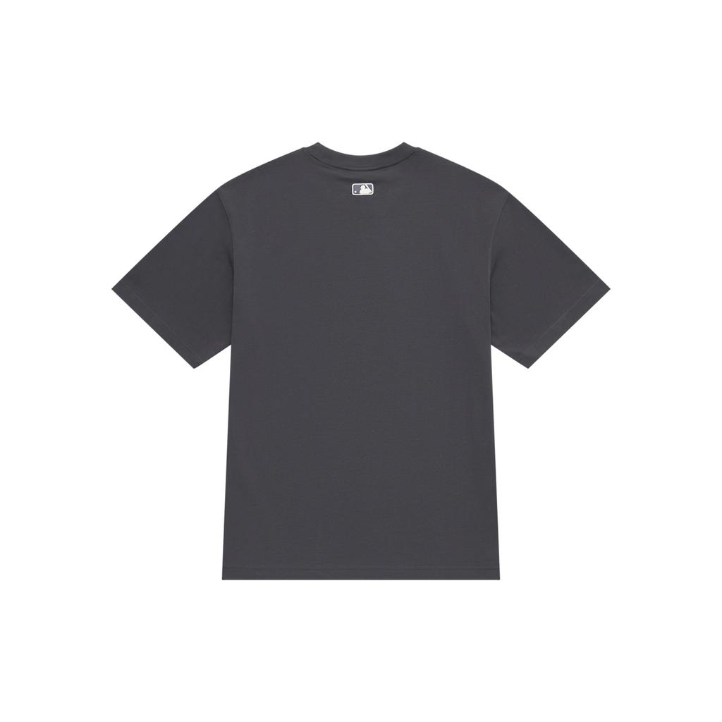 New MLB Boston Red Sox Basic Collection SS25 T Shirt Unisex Charcoal Gray 3ATSB0253-43CGS