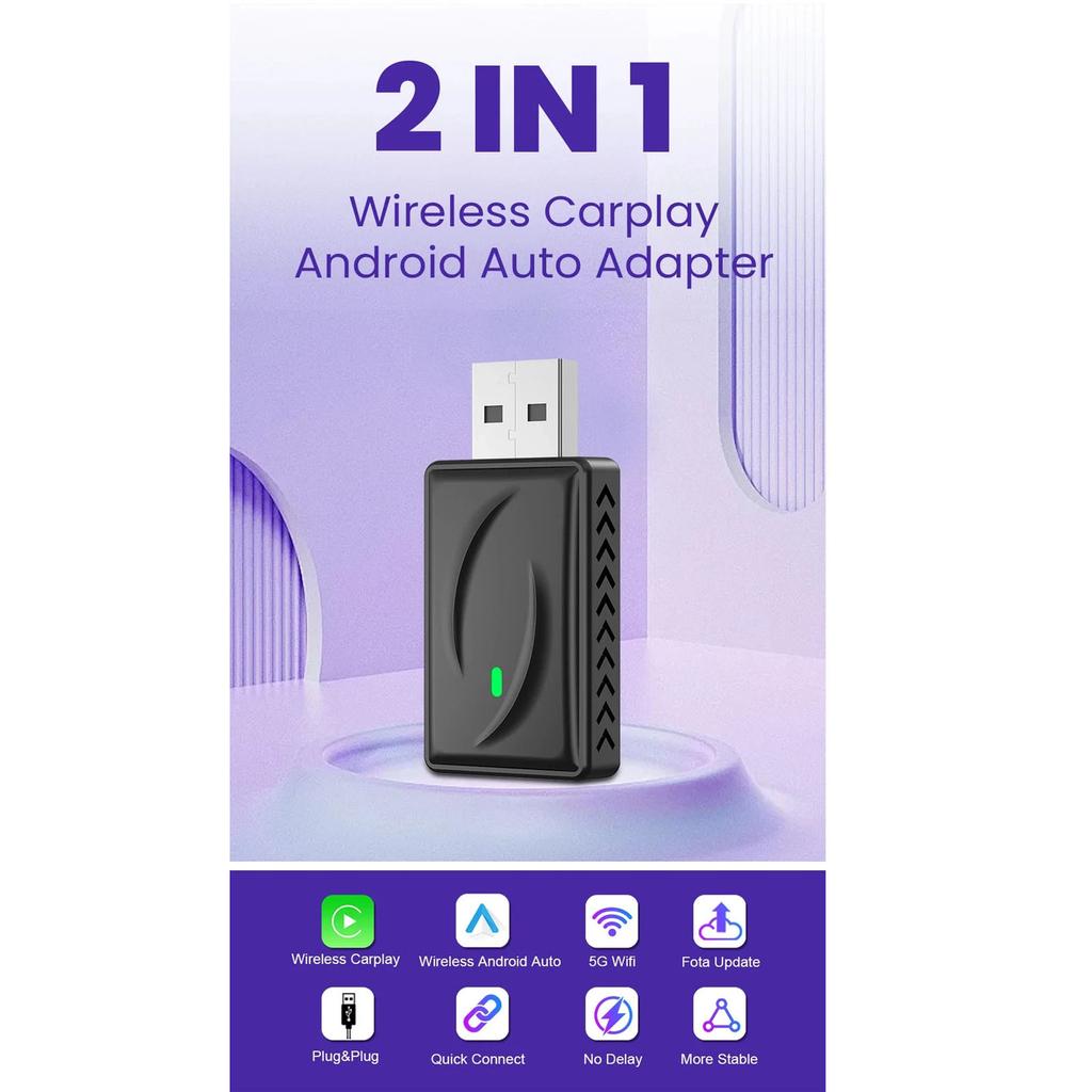 Wireless Car Play Adapter Android Auto Smart Adapter