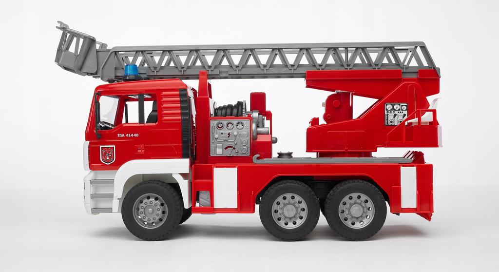 MAN Fire truck with ladder BRUDER 02771 Profi series 1:16
