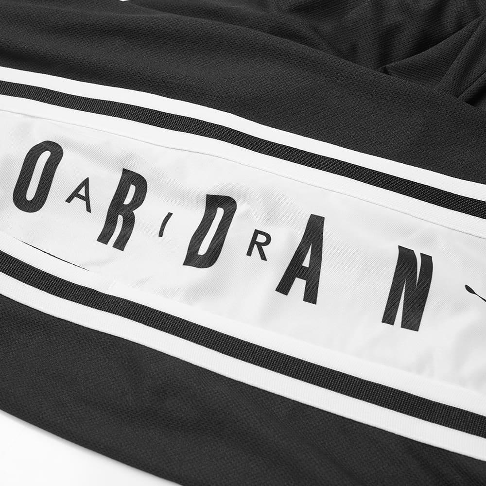 Jordan Printed Logo Color-Block Drawstring Loose-Fit Casual Shorts Men Shorts Black BQ8392-010