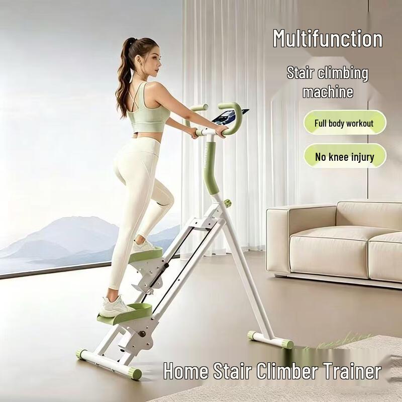 Jianlun Indoor Stair Climbing Fitness Stepper with Handrails