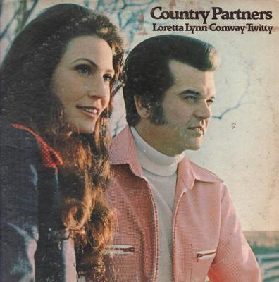 LP Record CONWAY TWITTY & LORETTA LYNN - Country Partners MCA427 MCA Records 1974 US Folk Used