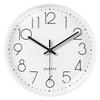 12-Inch 30Cm Simple Living Room Wall Clock - Three-Dimensional Digital Scale Mute Clock
