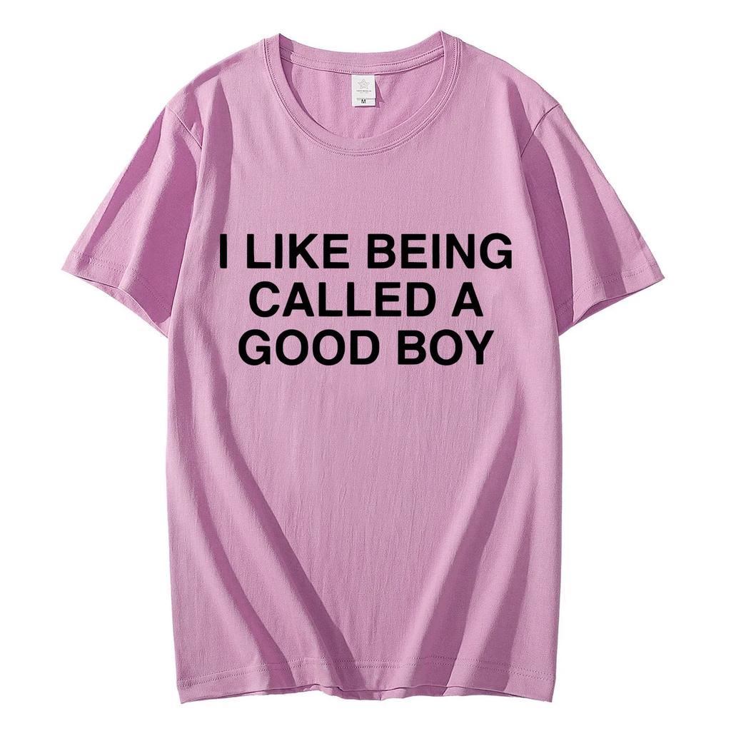Good Boy Funny Meme T Shirt Mens Womens Fashion Casual Short Sleeve Tshirts High Quality Cotton Oversized Tshirt Streetwear