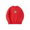 Anta Life Series Lion Dance Print Πουλόβερ Μακρυμάνικο Φούτερ Unisex Μπλούζες Κόκκινο 152318716-1