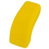 1 Pair Front Bumper Tow Hook Cover Trim Sleeve Protectors fit for Jeep Wrangler JK JL Gladiator JT 2007- Yellow TPE