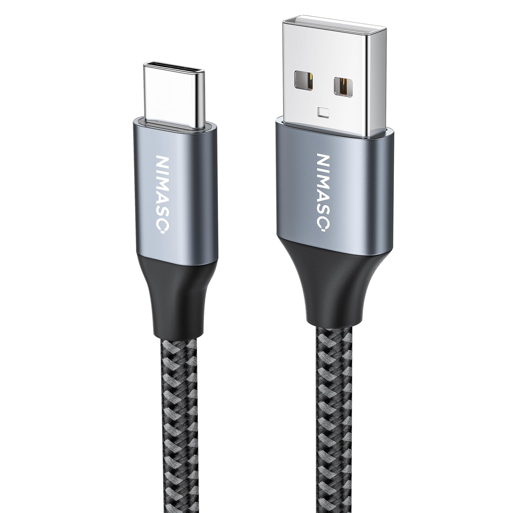 

NIMASO USB Type C Cable of Compatible 3A Fast Type C Charging Cable Compatible with iPad Huawei and other Android devices NCA20L171 [3m/Set 1] [QC3.0