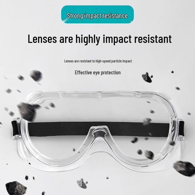 Beschlagschutzbrille, Spritzschutzbrille: Winddichte, sanddichte und staubdichte Sicherheitsbrille für Radfahren und Schleifen.