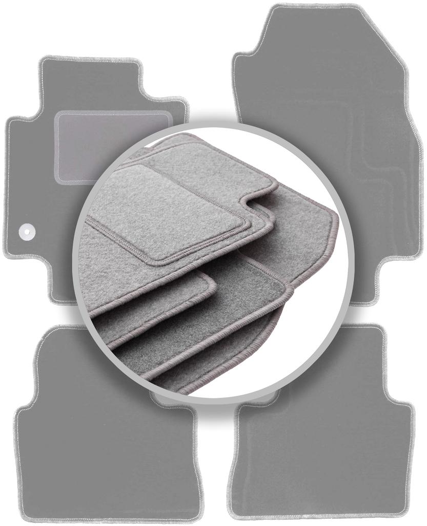 Šedé autokoberce pro: Toyota RAV4 V SUV (2019-)