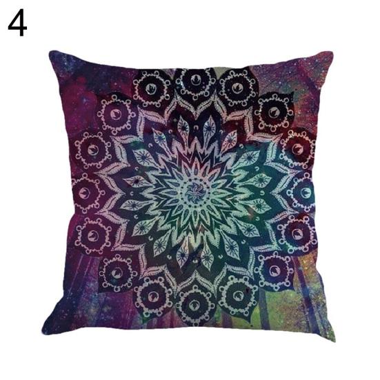 Bohemian Style Square Throw Pillow Protector Case Cushion Cover Bedding Articles