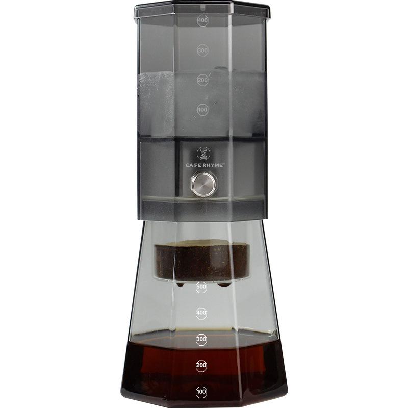 High Borosilicate Glass Cold Brew Coffee Maker - Commercial & Household Hand Drip Pot