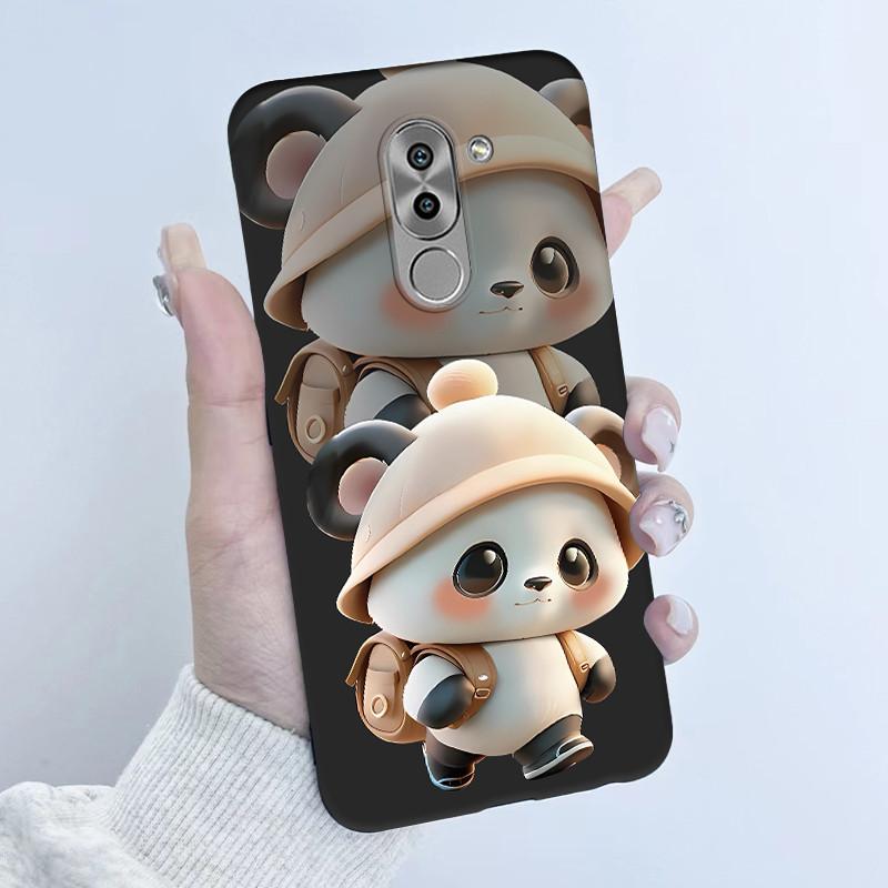 

Для Huawei Honor 6x GR5 2017 Mate 9 lite Чехол Мягкий ТПУ Силиконовый Чехол Милый Астронавт Панда Чехол для Телефона Для Honor6X Coque Funda Huawei GR5 2017