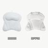 Machine Washable 4D Mesh Bathtub Pillow with Suction Cups