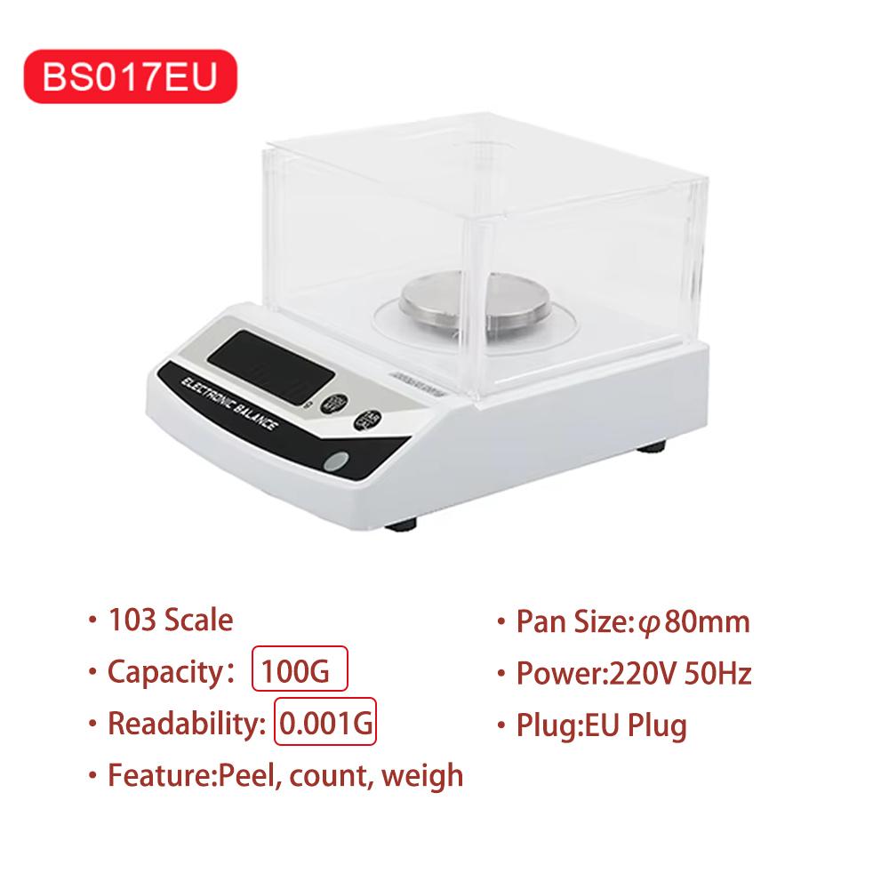 Digital Display Balance Scale 300g/0.01g 100g/0.001g 600g/0.01g 2kg/0.01g High Precision Balance Electronic Scale for Laboratory