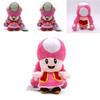 Cute Super Mario Pink Mushroom Sister Plush Toy For Kids And Collectors