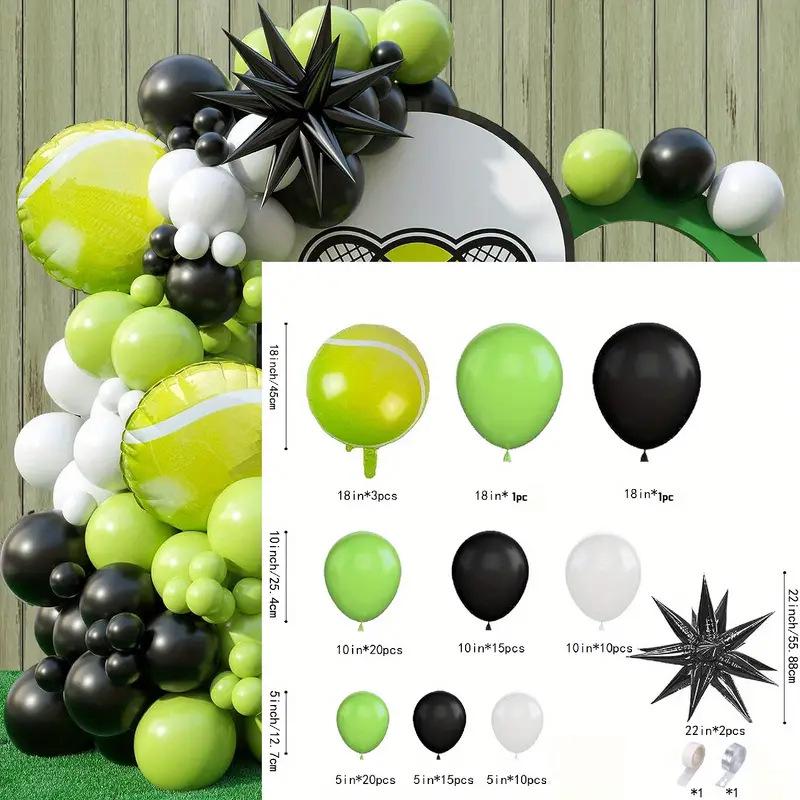 Tennis Themed Balloon Arch Set for Boys Birthday Party Decorations