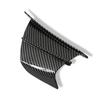 Pair Motorcycle Carbon Fiber Look Winglets Fin Spoiler Trim Cover Air Deflector