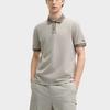 New FILA MILANO Collection Polo Shirt Men's Monotone Gray F11M525108F-GY