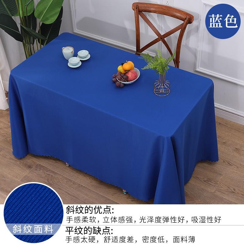 Rectangular Tablecloth Wedding Banquet Office Meeting Desk Decor Anti-Slip Water Resistant Dustproof