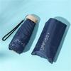Ximengyuan Compact Flat Five-Fold Sun & Rain Umbrella