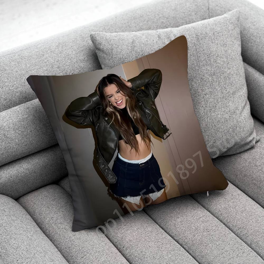 M-Millie Bobby Brown Throw Pillow Case For 55cm 30cm 50cm 45*45cm 40cm Square Chair Pillowcase Case