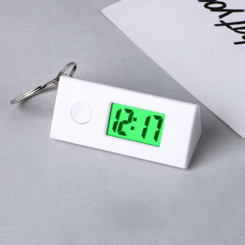 Mini Reloj Electrónico con Función Luminosa Reloj Electrónico Portátil Perfecto para Exámenes Trabajo y Actividades al Aire Libre