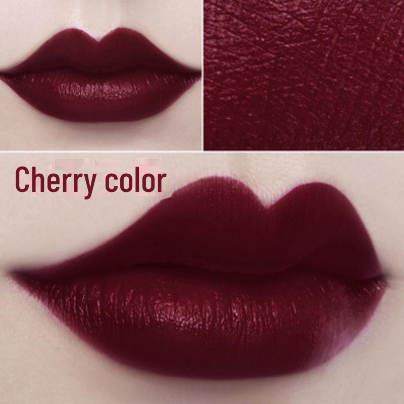 Lan Yi Snowflake Marble Soft Lipstick - Retro Aunt Color, Bean Paste, Tomato Shades, Whitening, All-Match.