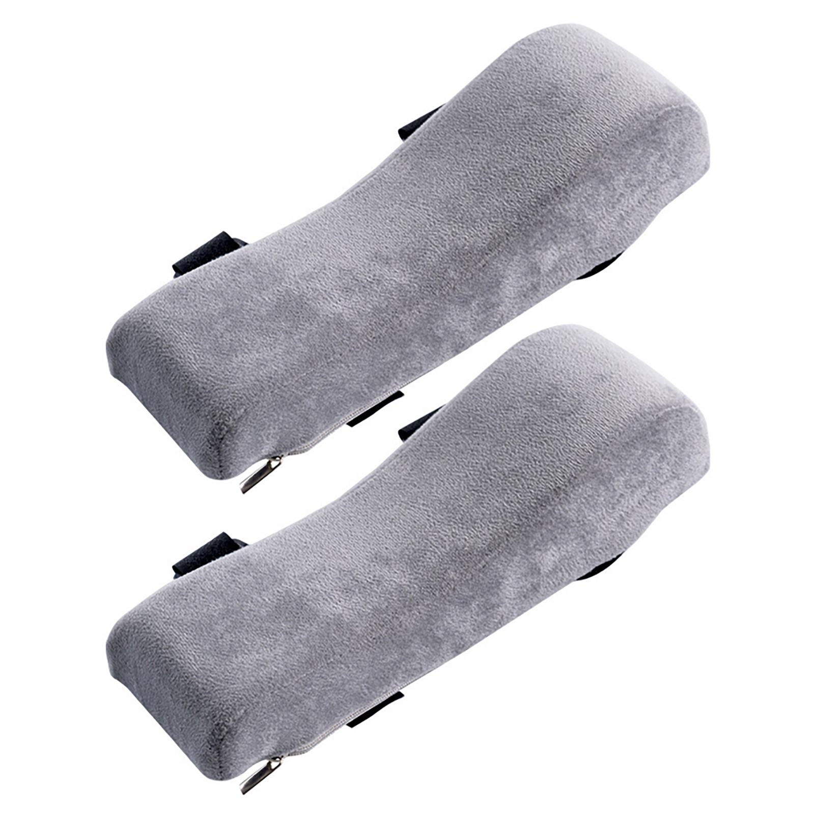 

2pcs Armrest Cushion,Office Chair Arm Rest Elbow Support Pads,Soft Comfortable Chair Arm Support Pads For Various Types Chair 2pcs серый