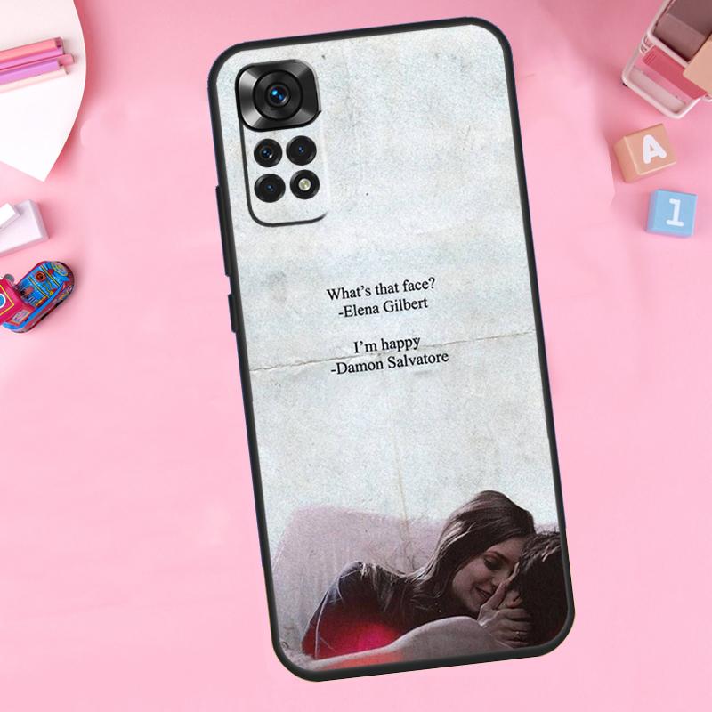 Vampire Diaries Damon Salvatore For Xiaomi Redmi Note 13 14 9 10 11 12 15 Pro Plus Phone Case For Redmi 15 C 14C 10C 12C 13C