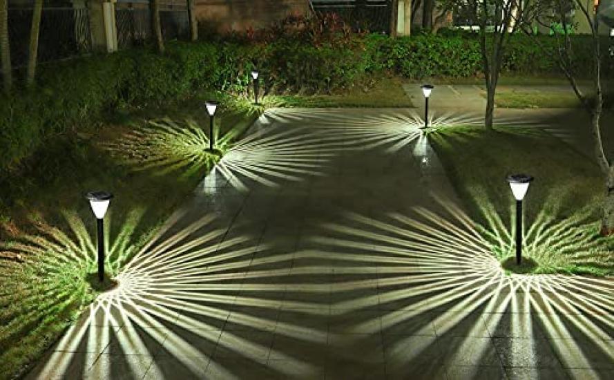 illumination until the next GWSOLAR Lighting Gardening Outdoor 50 Automatic Path Outdoor LED Garden GW Solar Long-lasting morning! [Smart Light,