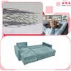 Bonito Corner Sofa Bed Family Meble Corduroy Green